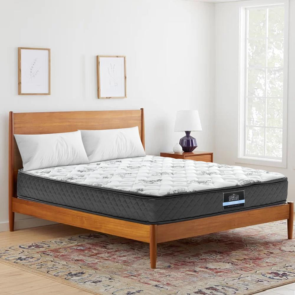 Bedding Rocco Bonnell Spring Mattress 24cm Thick – Queen Fast shipping On sale