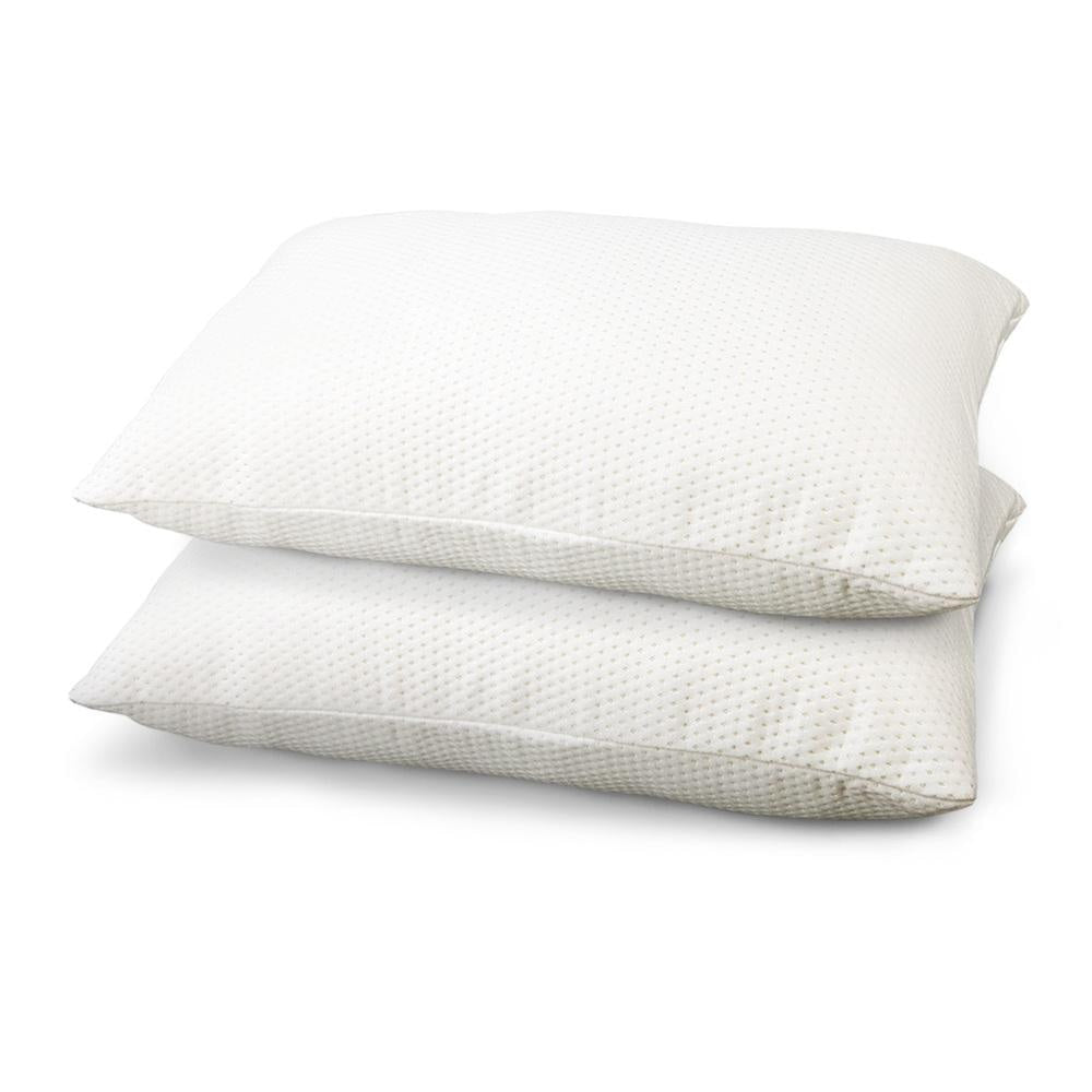Bedding Set of 2 Visco Elastic Memory Foam Pillows Pillow Fast shipping On sale