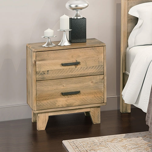 Bedside Table Rustic Timber Fast shipping On sale