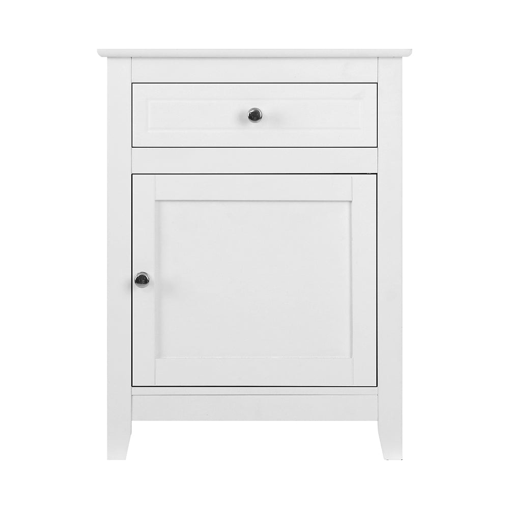 Bedside Tables Big Storage Drawers Cabinet Nightstand Lamp Chest White Table Fast shipping On sale