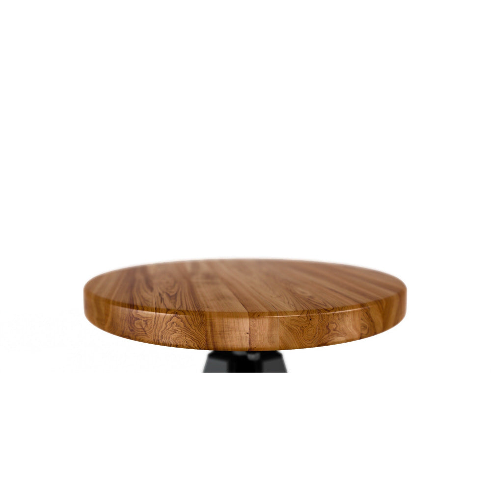 Bethnal Adjustable Kitchen Counter Bar Stool Dark Cinnamon Solid Ash Wood Fast shipping On sale