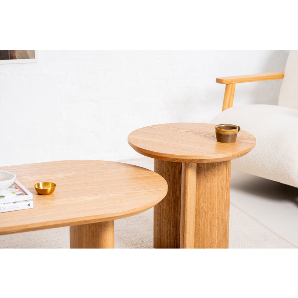 Bexley Classic Wooden Veneer Coffee Tea Table Natural Fast shipping On sale