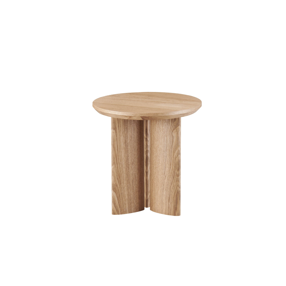 Bexley Classic Wooden Veneer End Lamp Side Table Natural Fast shipping On sale