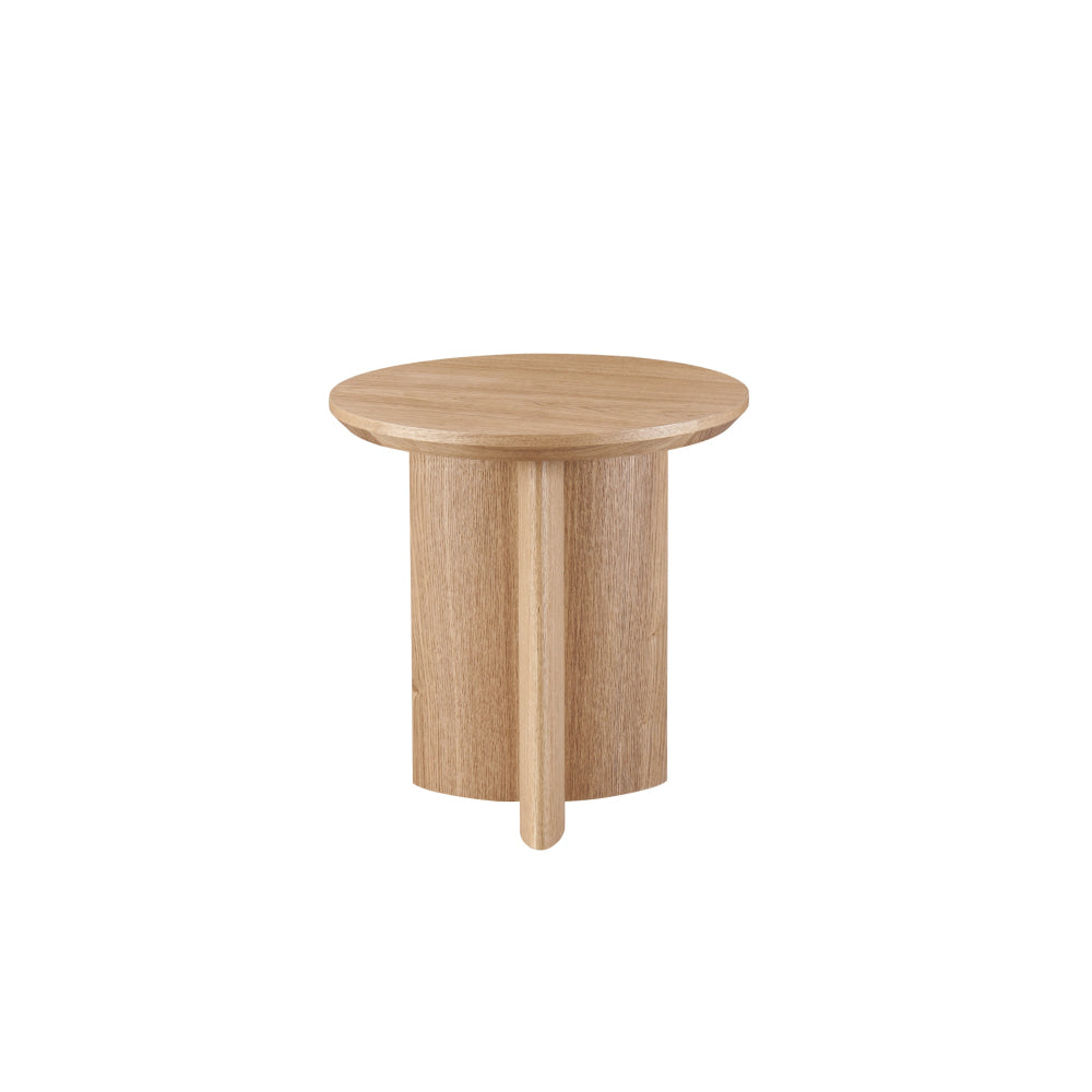 Bexley Classic Wooden Veneer End Lamp Side Table Natural Fast shipping On sale