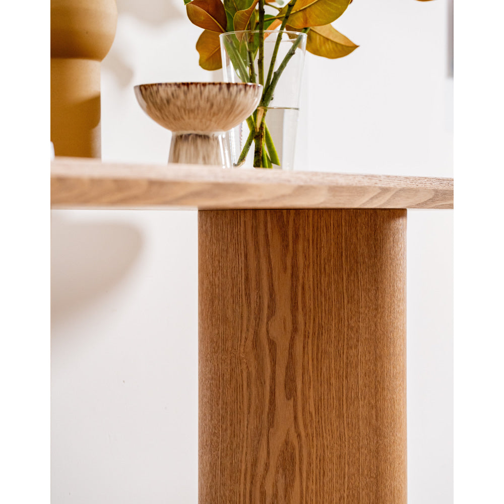 Bexley Classic Wooden Veneer Hallway Console Hall Table Natural Fast shipping On sale