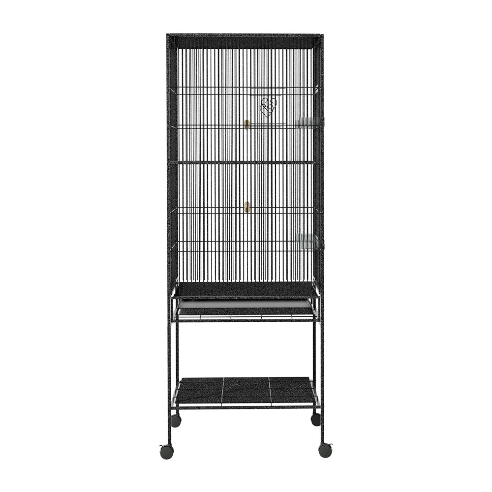 Bird Cage Pet Cages Aviary 137CM Large Travel Stand Budgie Parrot Toys Fast shipping On sale