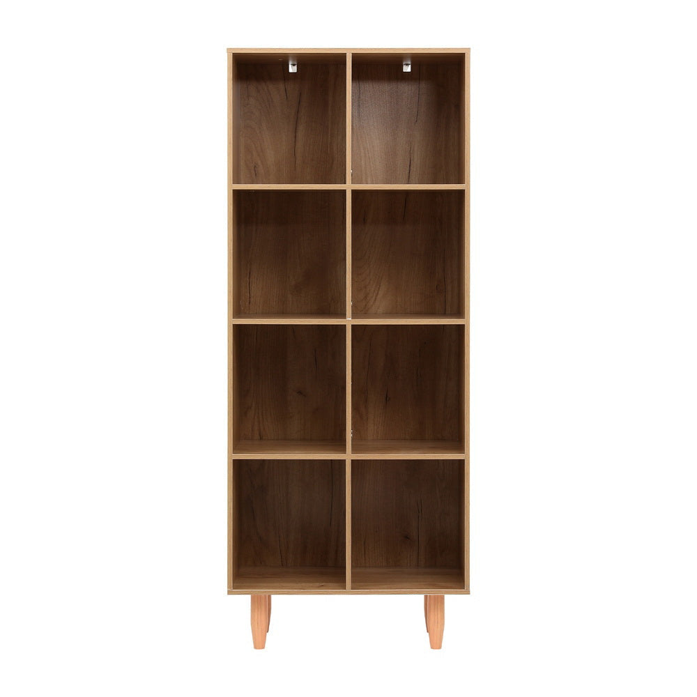 Bookshelf Bookcase 4 Tiers LEOR Walnut Fast shipping On sale