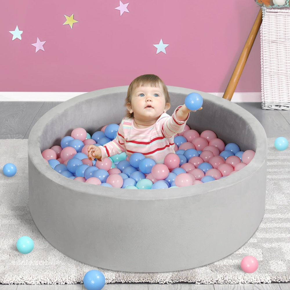 BoPeep Kids Balls Pit Baby Ocean Play Foam Pool Barrier Toy Padding Child Grey Toys Fast shipping On sale