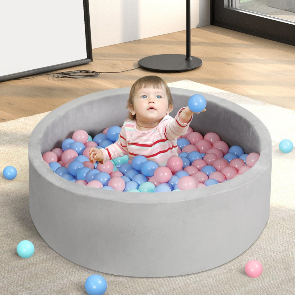 BoPeep Kids Balls Pit Baby Ocean Play Foam Pool Barrier Toy Padding Child Grey Toys Fast shipping On sale