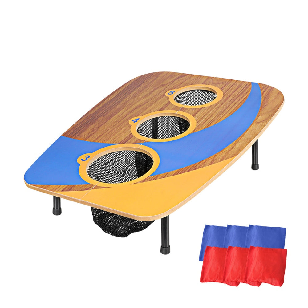 BoPeep Kids Bean Bag Toss Game Set Children Wooden Outdoor Toys Theme Party Fast shipping On sale