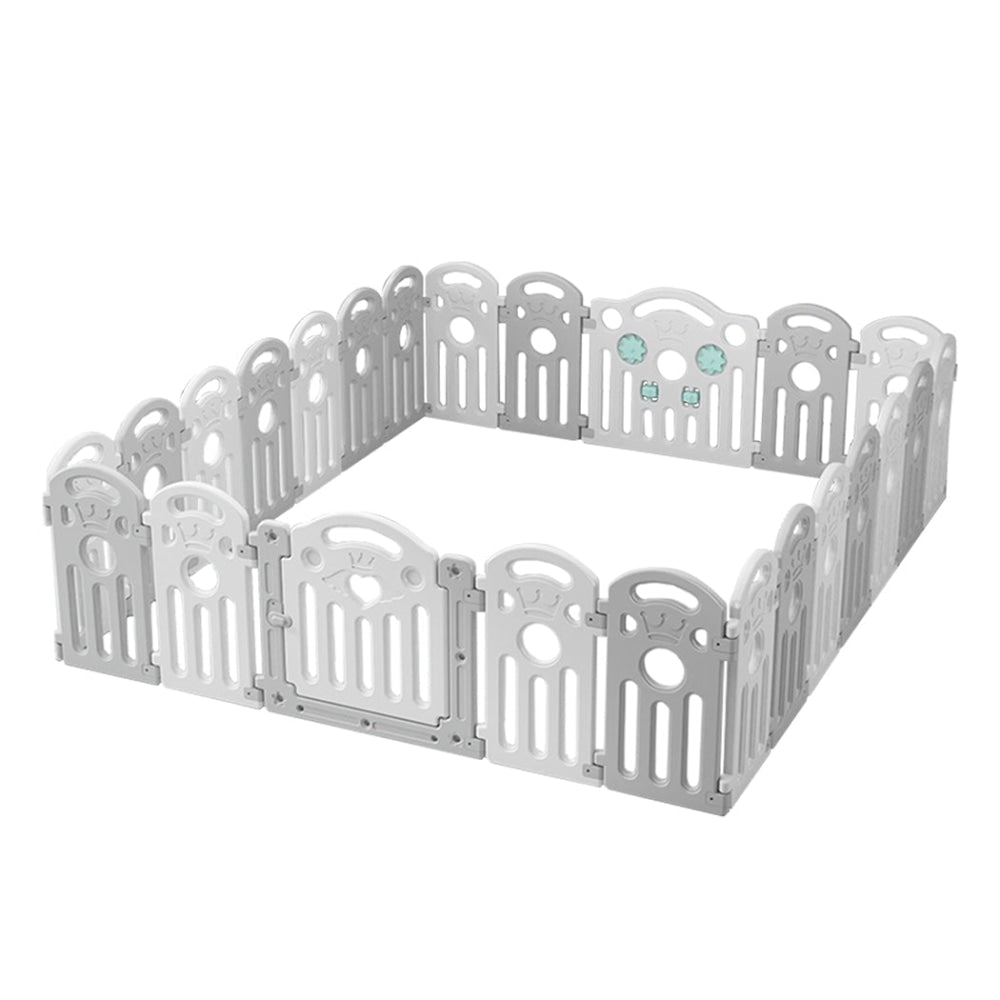 BoPeep Kids Playpen Baby Safety Gate Toddler Fence Child Play Game Toy 24 Grey Toys Fast shipping On sale