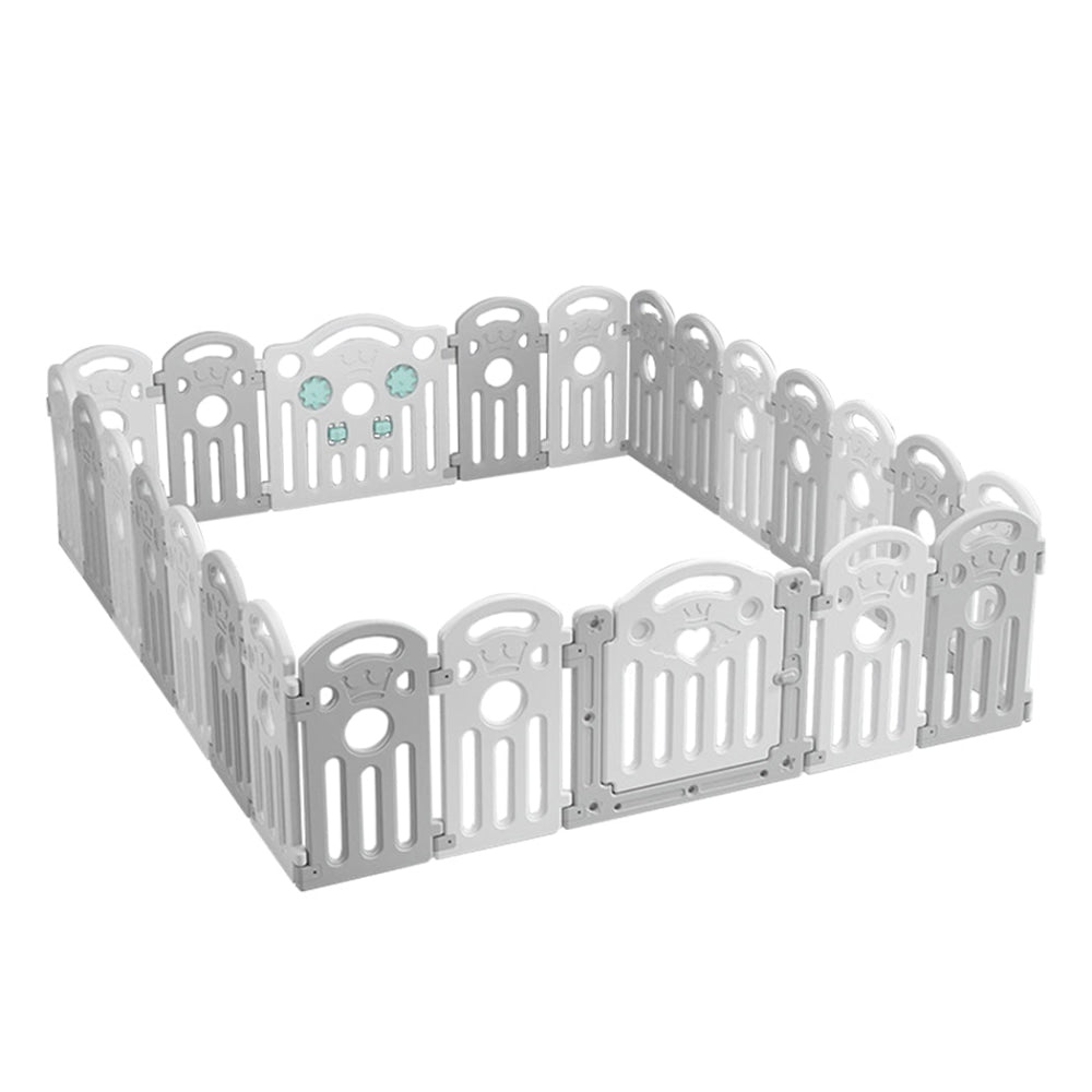 BoPeep Kids Playpen Baby Safety Gate Toddler Fence Child Play Game Toy 24 Grey Toys Fast shipping On sale