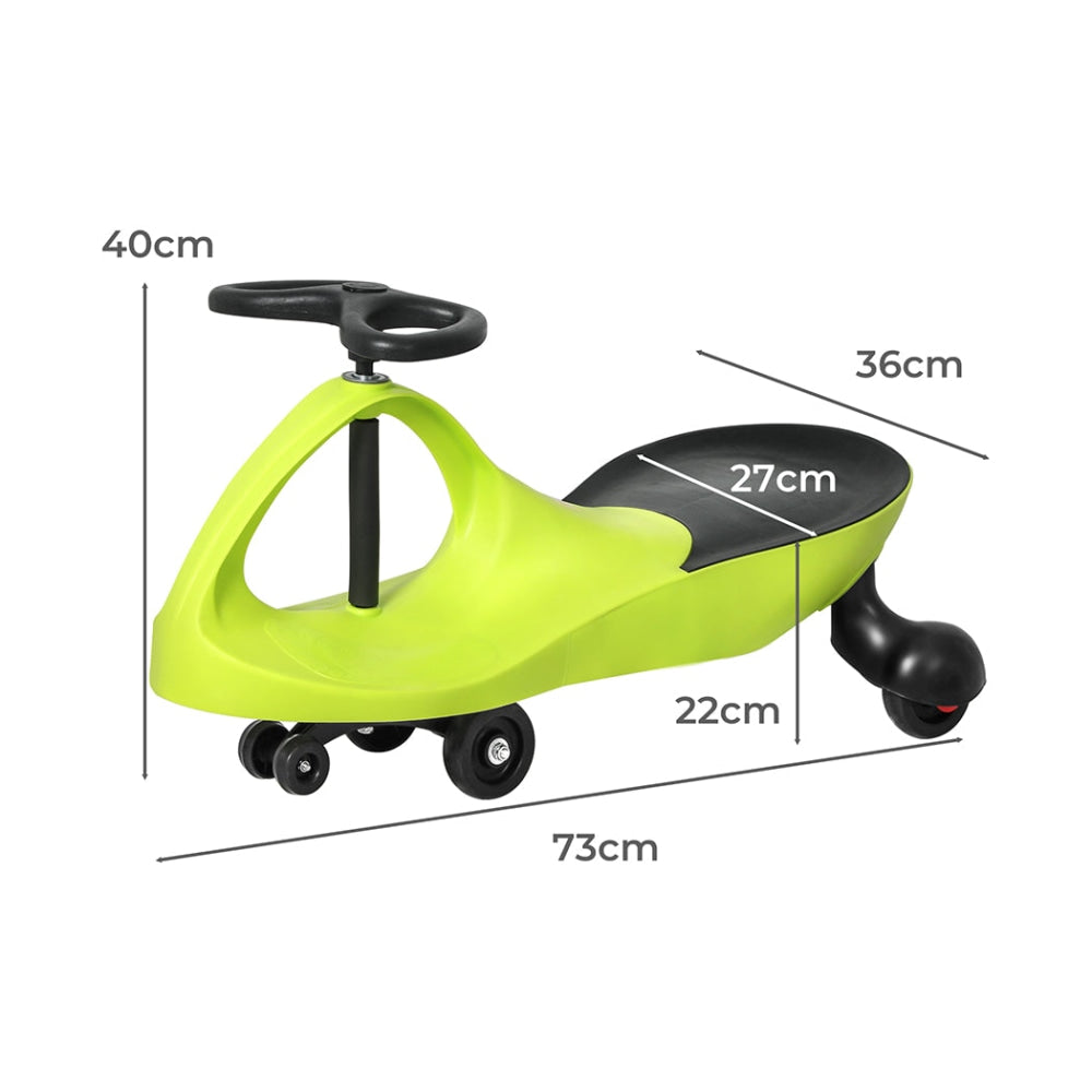 BoPeep Kids Ride On Swing Car Toys Wiggle Swivel Slider Scooter Children Outdoor Fast shipping sale