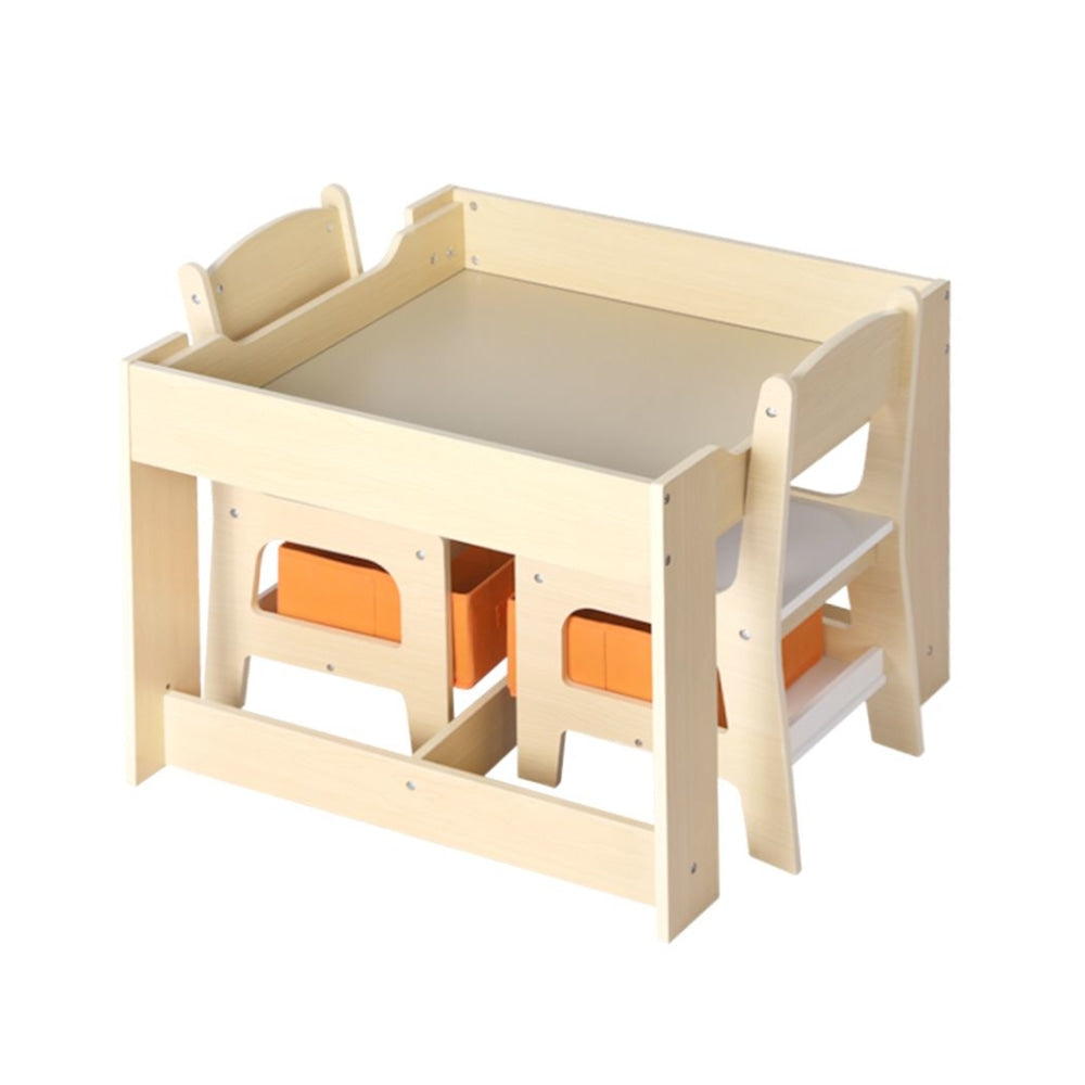 BoPeep Kids Table and Chairs Set Storage Box Toys Play Desk Wooden Study Tables Fast shipping On sale