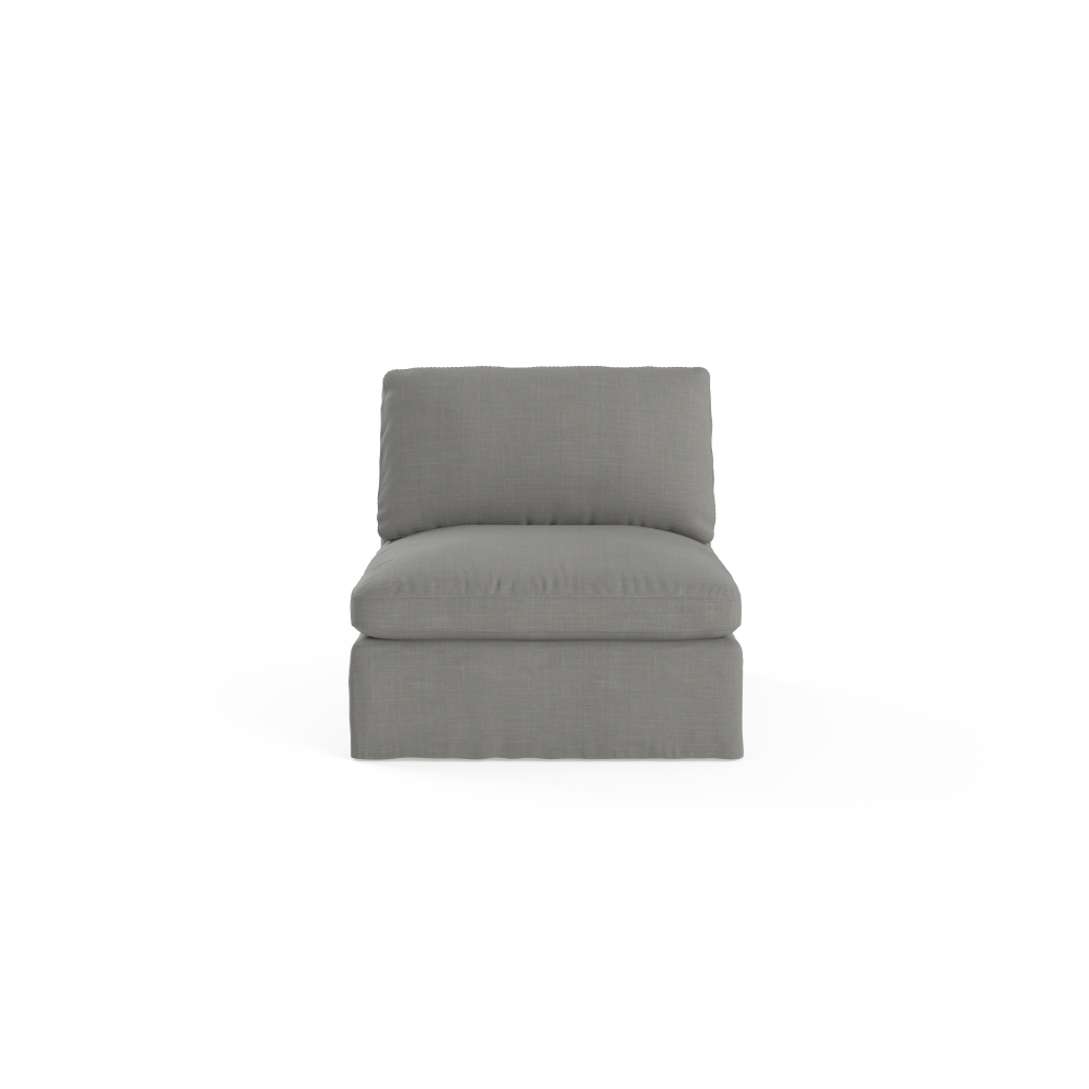 Bosco Armless Modular Sofa Piece Small Sofas Fast shipping On sale