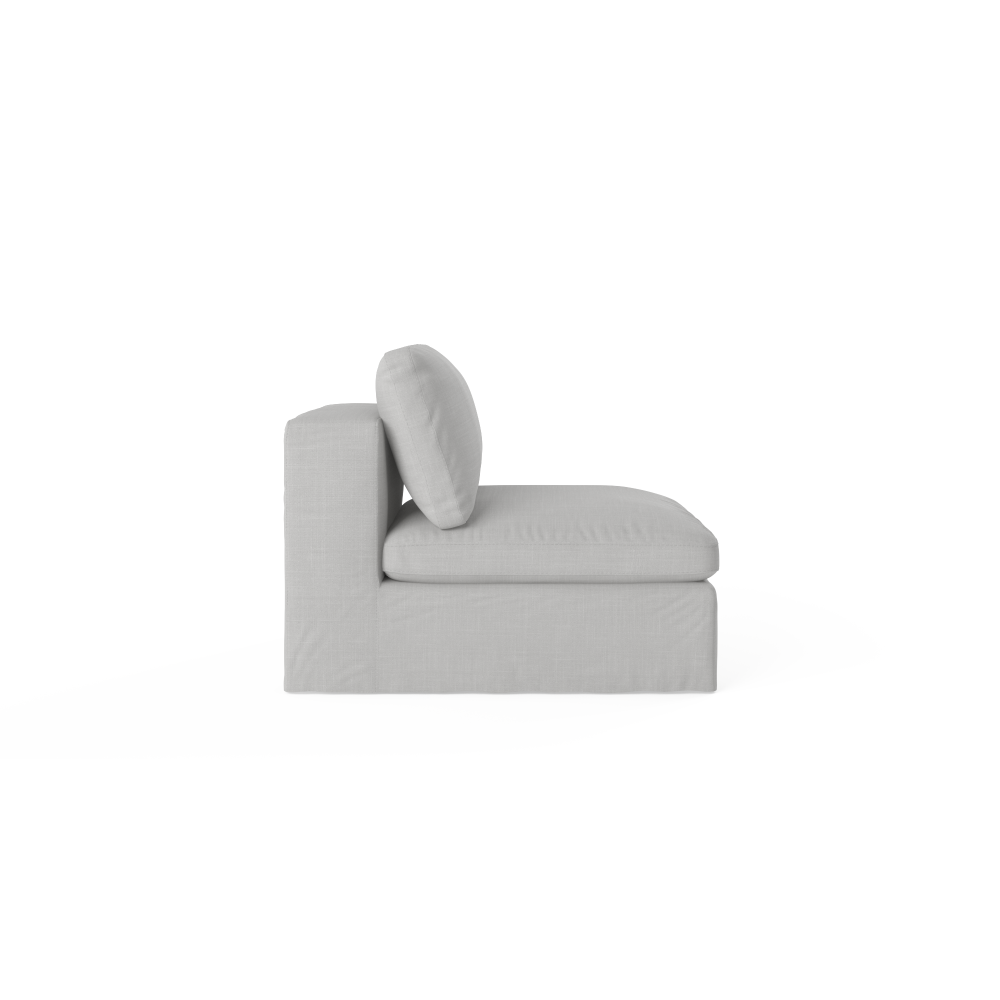 Bosco Armless Modular Sofa Piece Small Sofas Fast shipping On sale