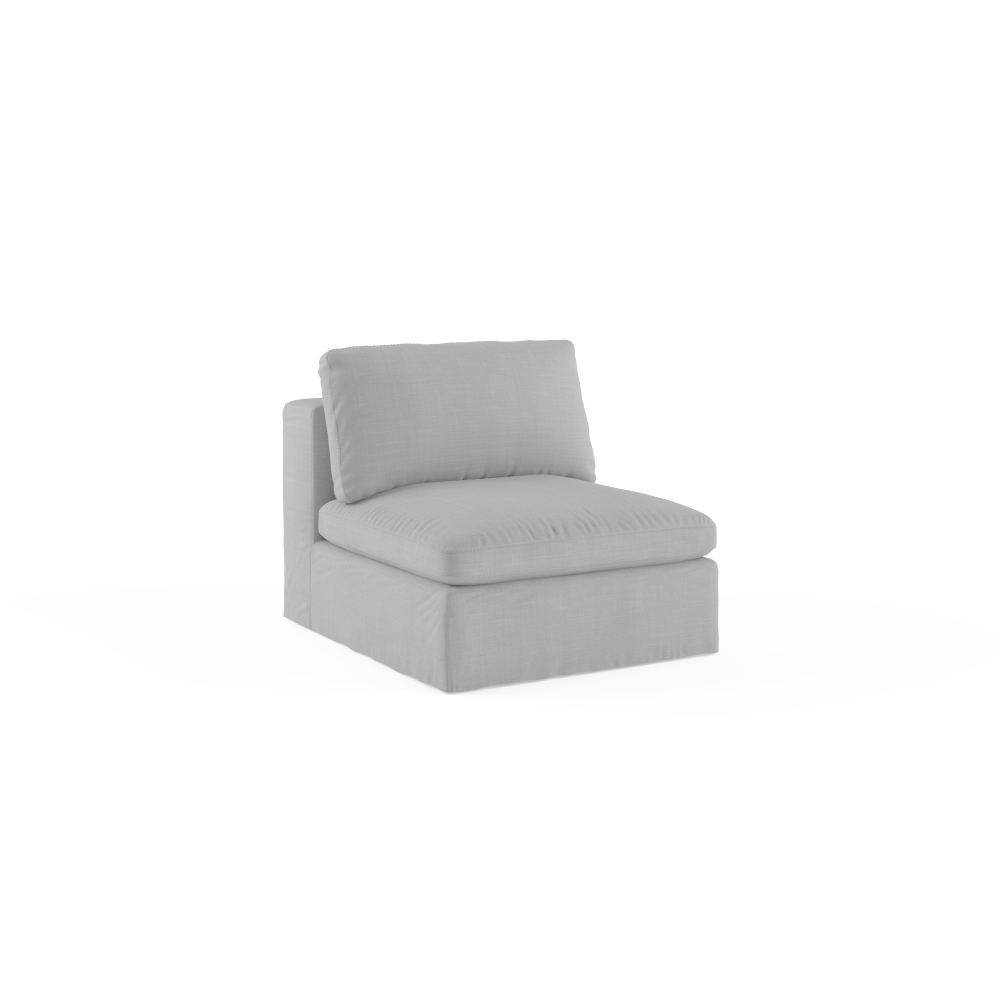 Bosco Armless Modular Sofa Piece Small Sofas Fast shipping On sale