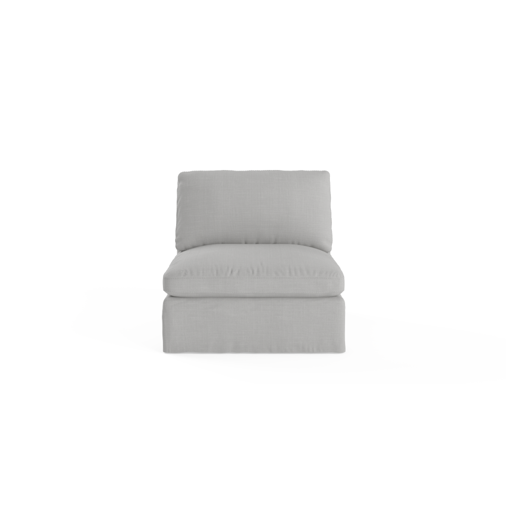 Bosco Armless Modular Sofa Piece Small Sofas Fast shipping On sale