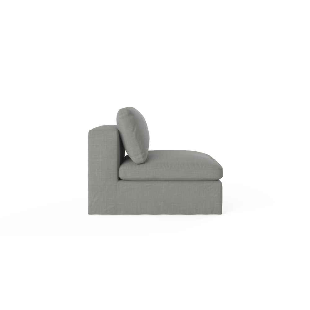 Bosco Armless Modular Sofa Piece Small Sofas Fast shipping On sale