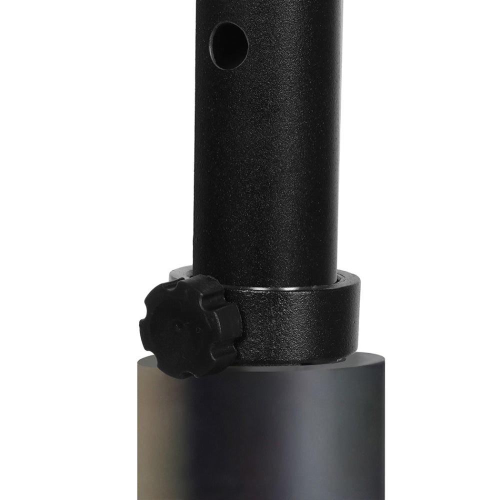 Freestanding Reflex Boxing Bag With 360° Spinning Arm & Speed Ball – Adjustable Height High-Rebound Punch Trainer (Black) Sports Fitness