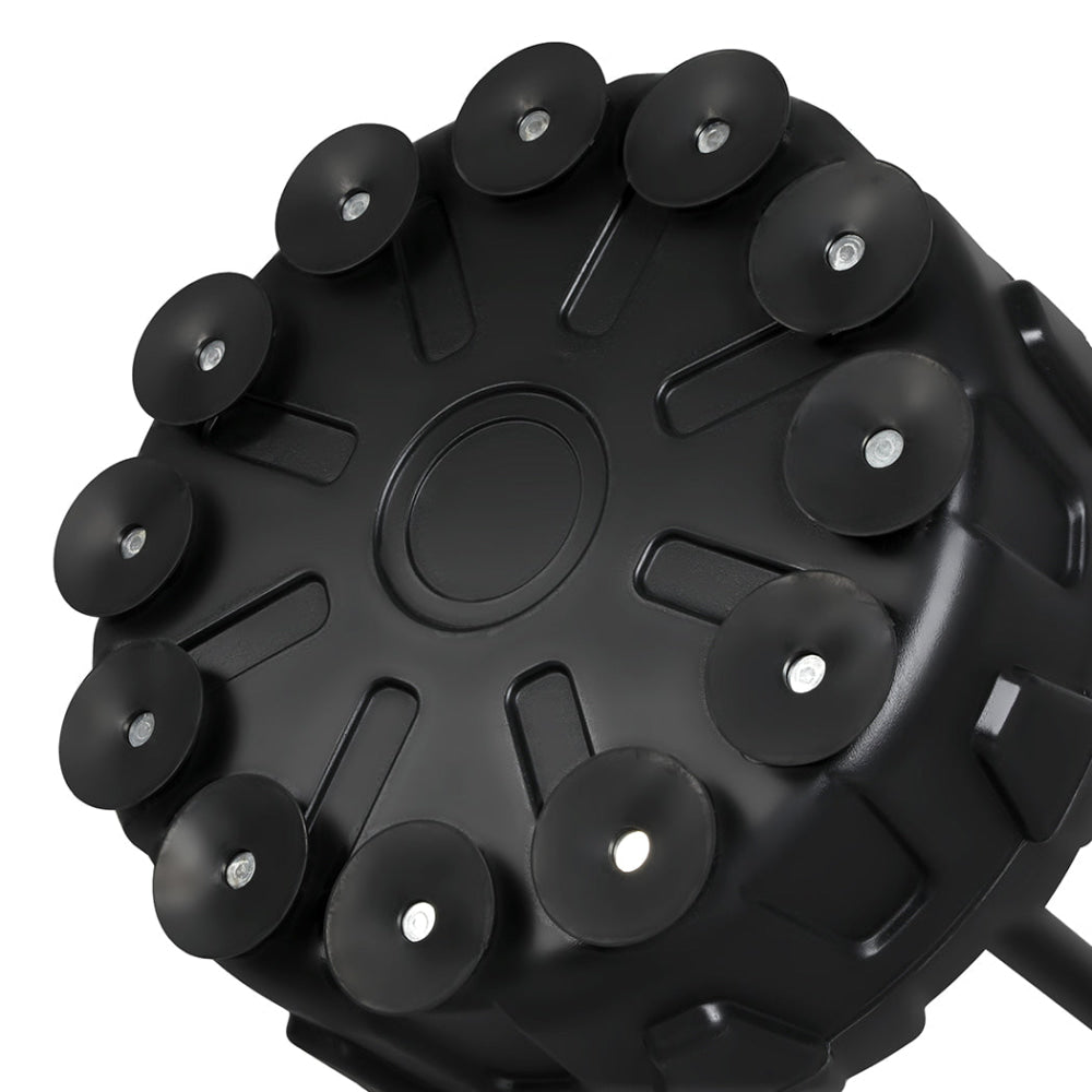 Freestanding Reflex Boxing Bag With 360° Spinning Arm & Speed Ball – Adjustable Height High-Rebound Punch Trainer (Black) Sports Fitness