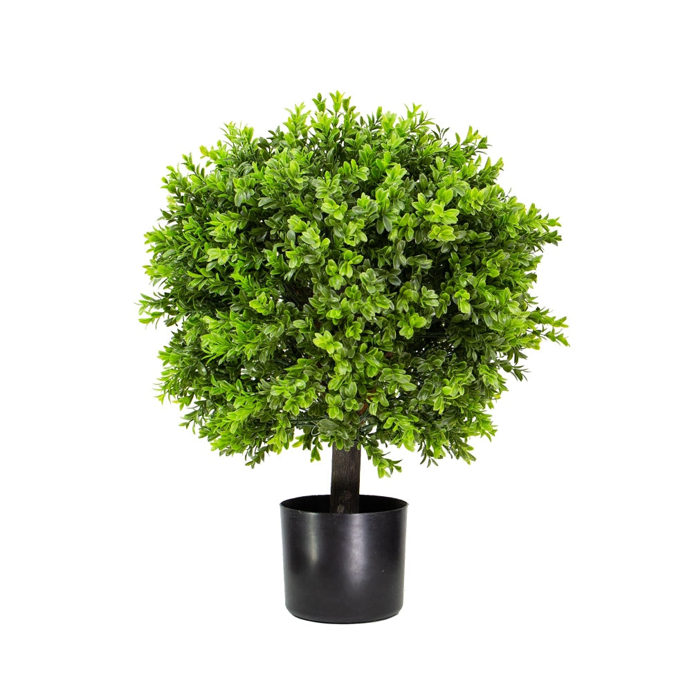 Boxwood Ball 60cm Artificial Faux Plant Tree Decorative In Pot Green Fast shipping On sale