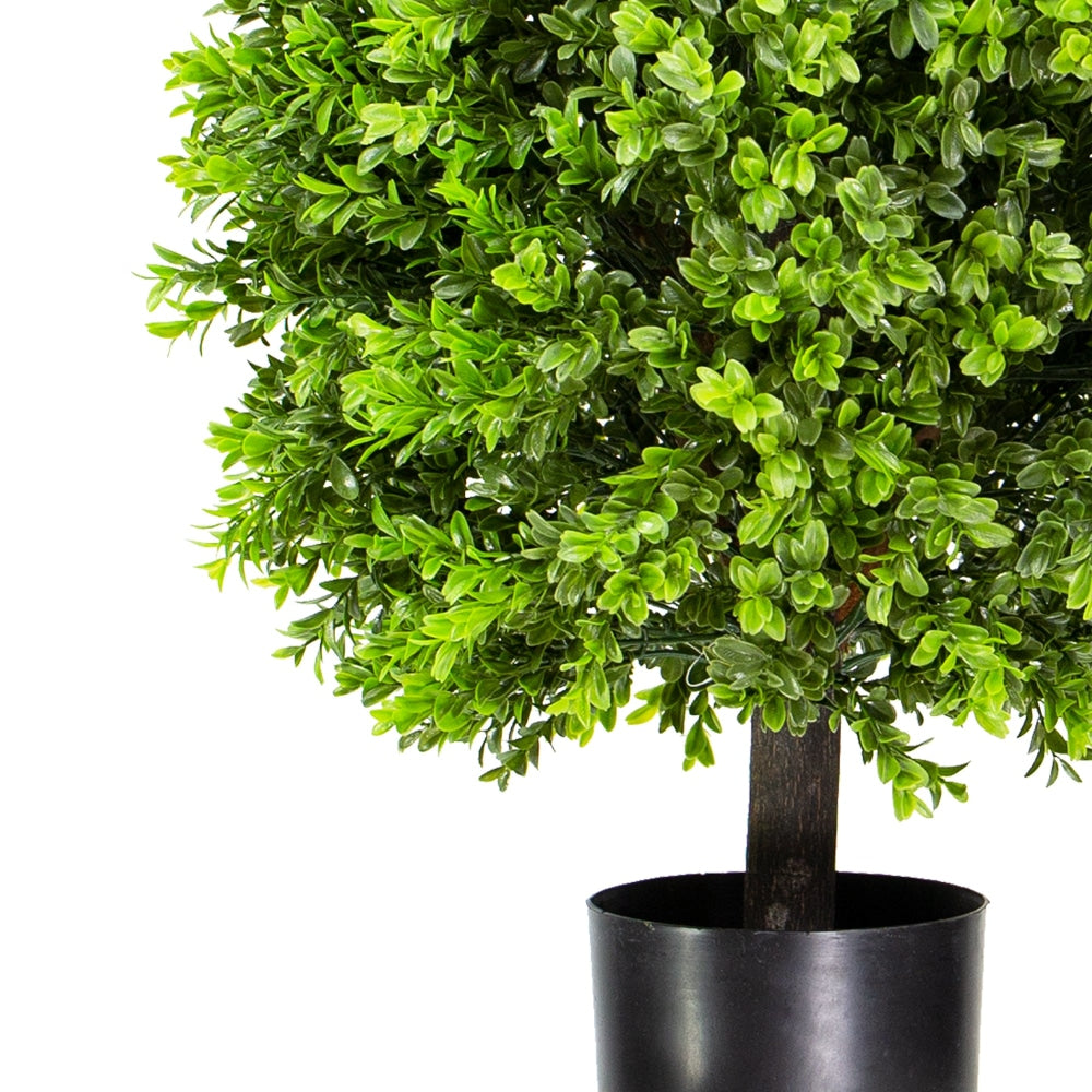 Boxwood Ball 60cm Artificial Faux Plant Tree Decorative In Pot Green Fast shipping On sale