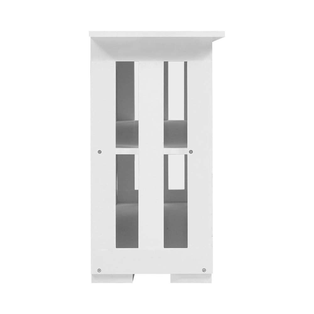 Buffet Sideboard Cabinet White Doors Storage Shelf Cupboard Hallway Table & Unit Fast shipping On sale