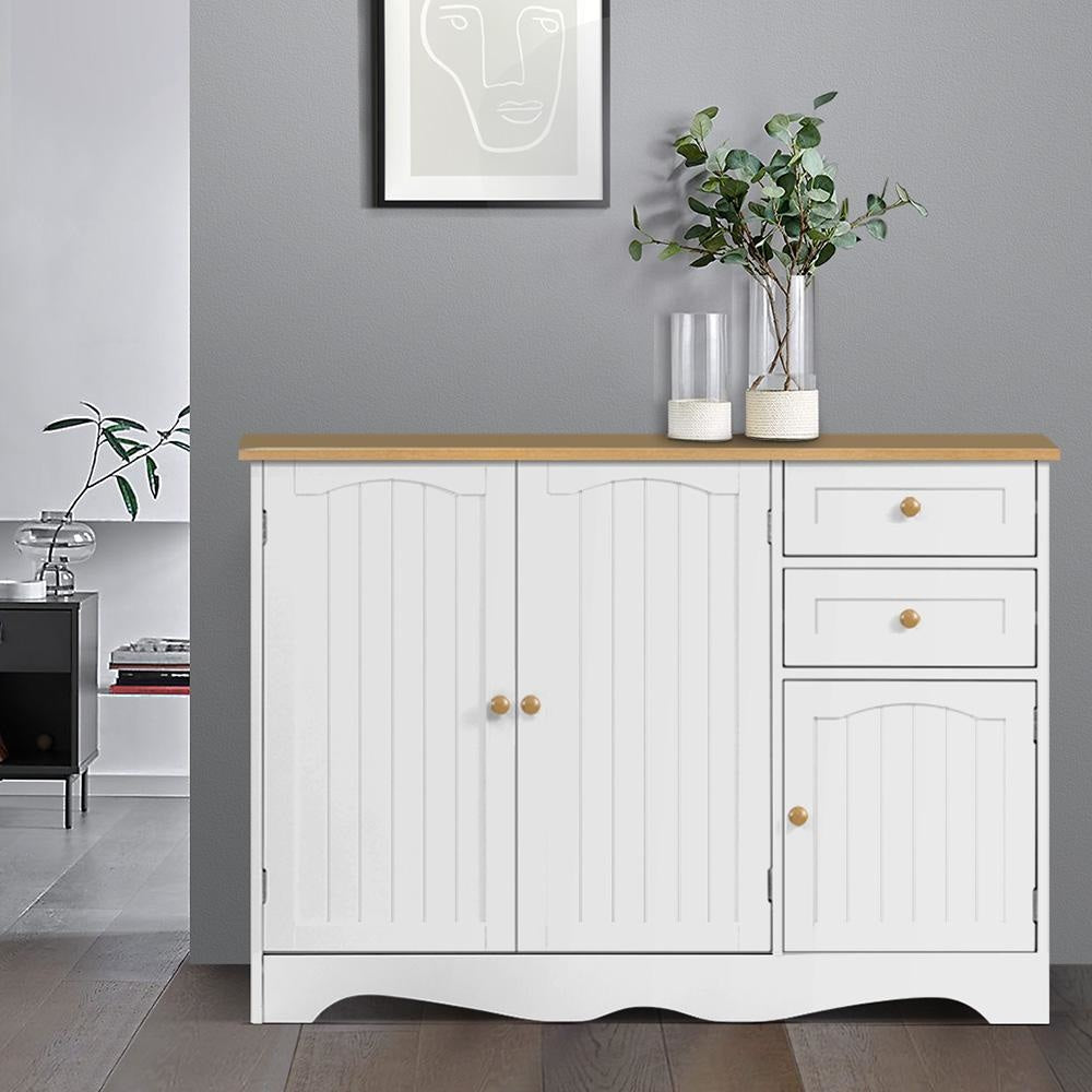 Buffet Sideboard Storage Cabinet Kitchen Cupboard Drawer Table Hallway & Unit Fast shipping On sale