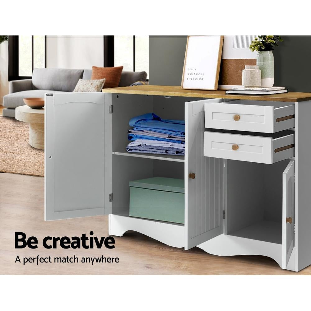 Buffet Sideboard Storage Cabinet Kitchen Cupboard Drawer Table Hallway & Unit Fast shipping On sale