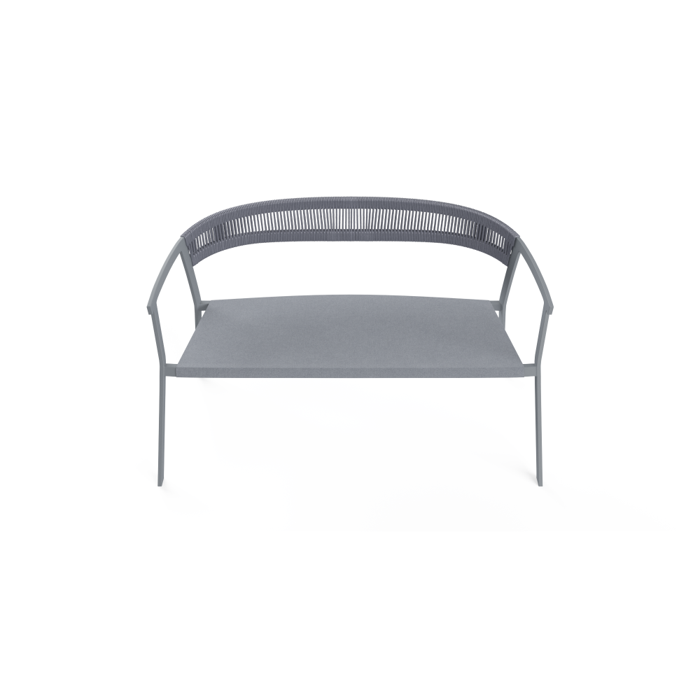 Cancun 2 Seater Outdoor Sofa Silver Furniture Fast shipping On sale