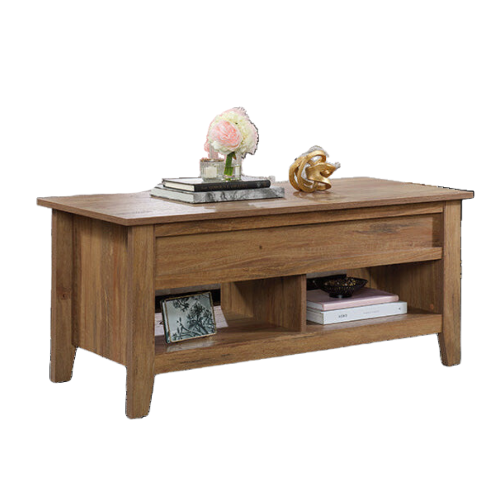 Carson Wooden Lift Top Storage Rectangular Coffee Table Sindoori Mango Fast shipping On sale