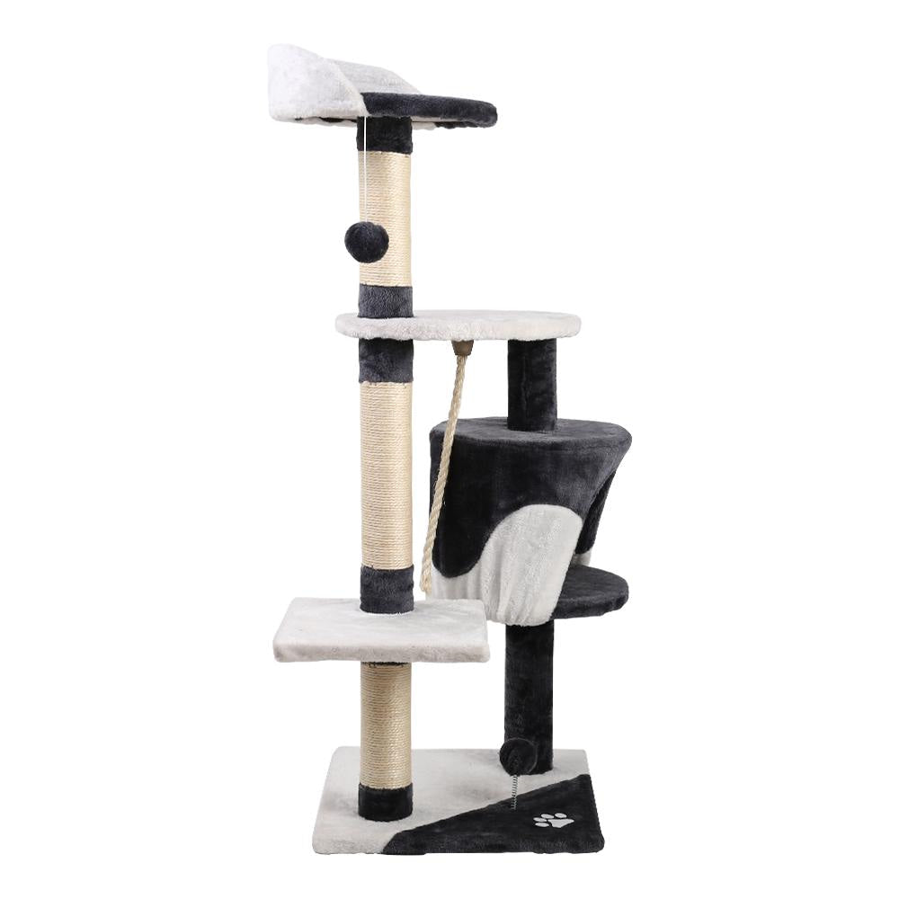 Cat Tree 112cm Trees Scratching Post Scratcher Tower Condo House Furniture Wood Supplies Fast shipping On sale