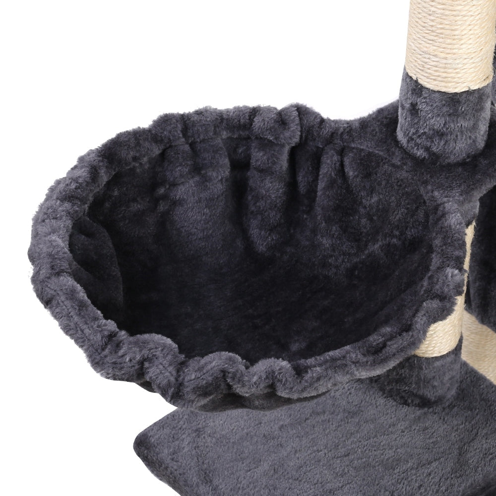 Cat Tree 120cm Trees Scratching Post Scratcher Tower Condo House Furniture Wood Multi Level Supplies Fast shipping On sale