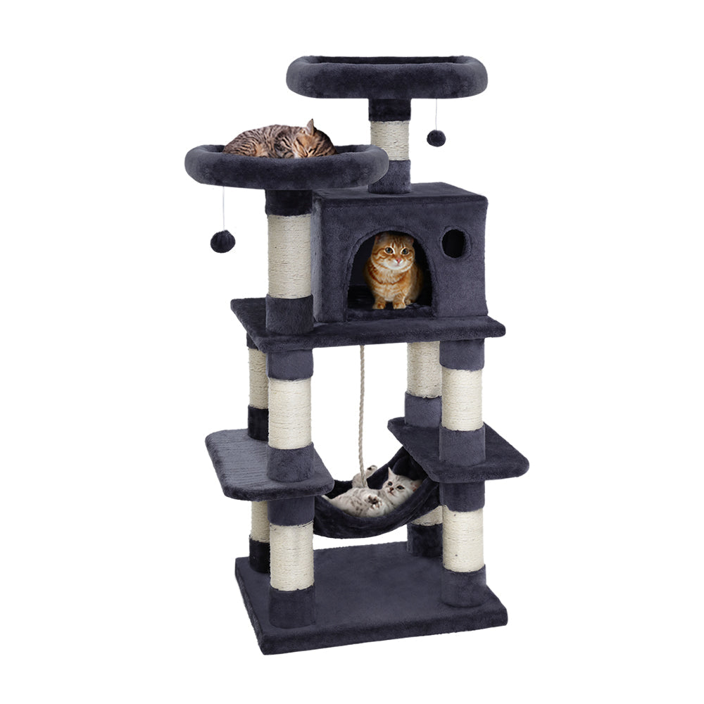 Cat Tree Trees Scratching Post Scratcher Tower Condo House Furniture Wood Supplies Fast shipping On sale
