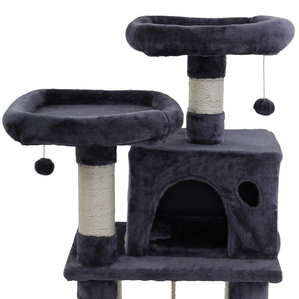 Cat Tree Trees Scratching Post Scratcher Tower Condo House Furniture Wood Supplies Fast shipping On sale