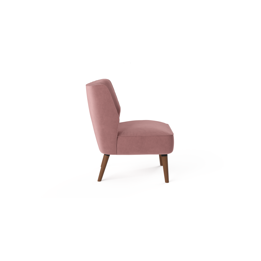 Cece Accent Chair Dusty Rose Lounge Fast shipping On sale