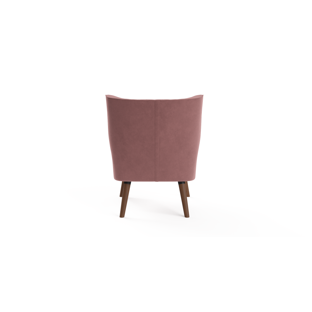 Cece Accent Chair Dusty Rose Lounge Fast shipping On sale