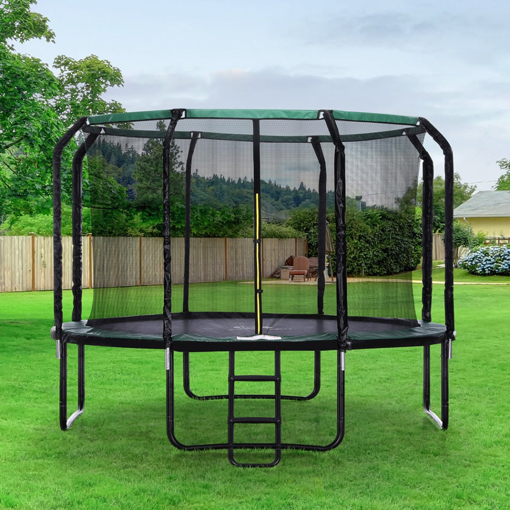 Centra Trampoline Round Trampolines Basketball set Safety Net Pad Mat 12FT Sports & Fitness Fast shipping On sale