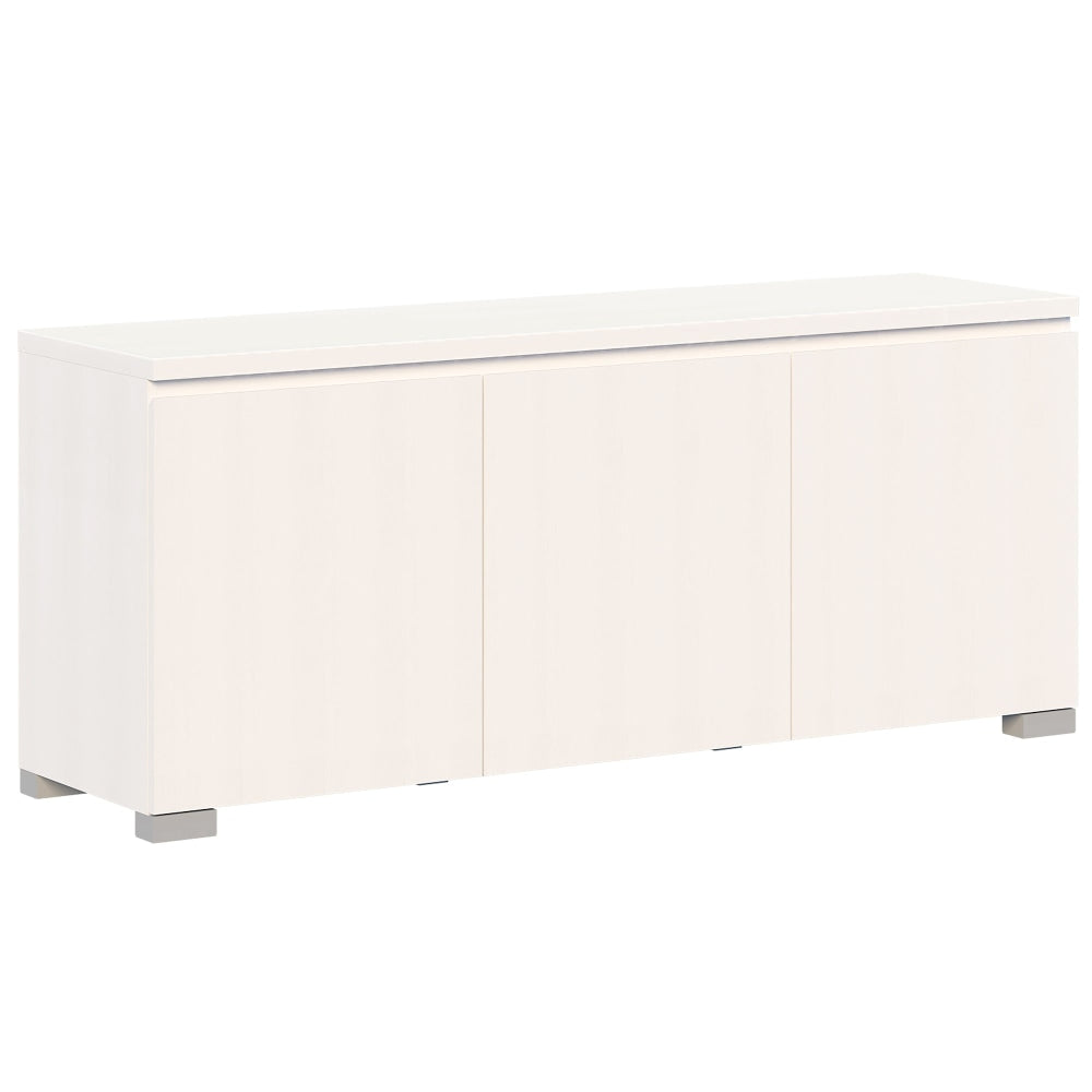 Charles Modern Wooden 3-Door Sideboard Buffet Unit Storage Cabinet White & Fast shipping On sale