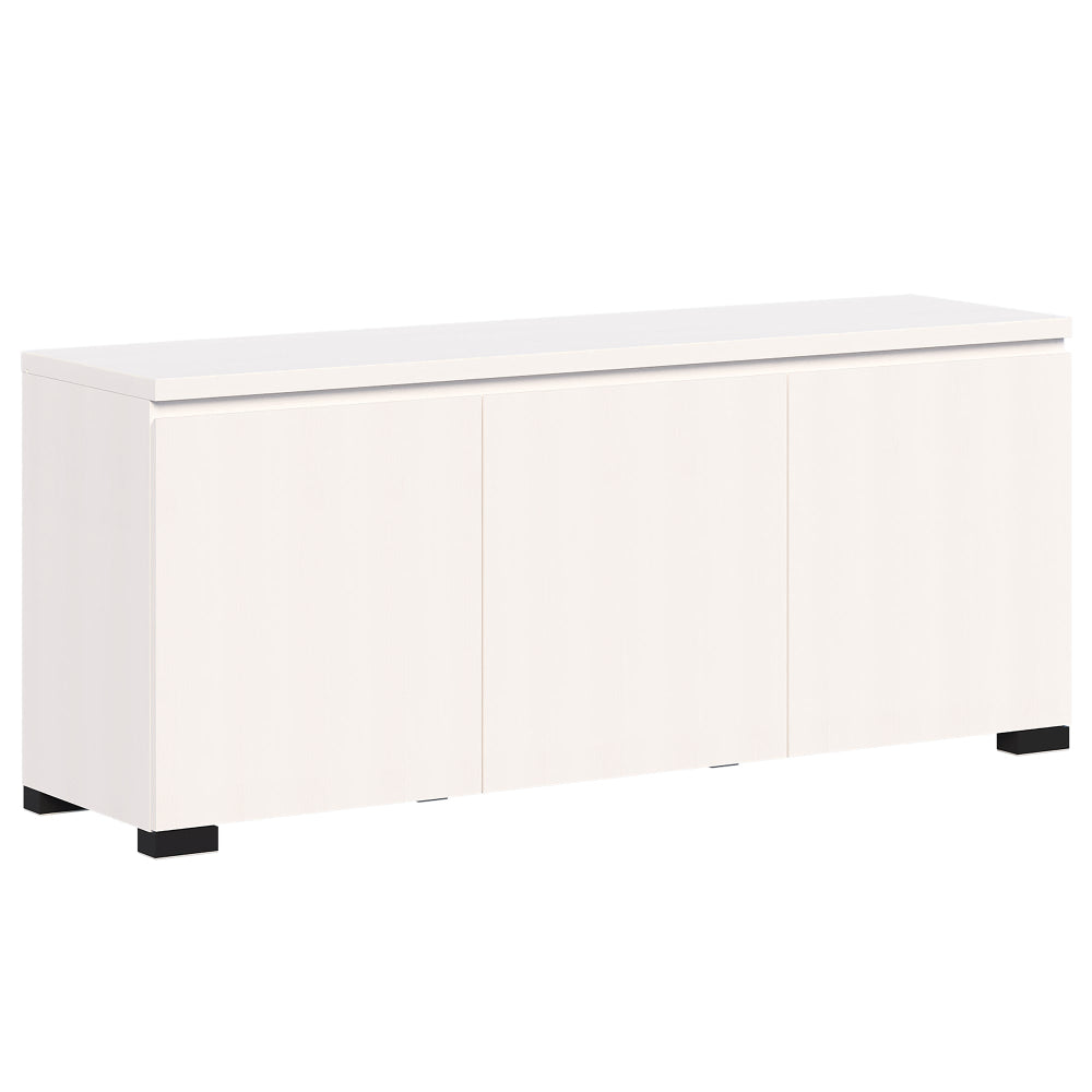 Charles Modern Wooden 3-Door Sideboard Buffet Unit Storage Cabinet White & Fast shipping On sale