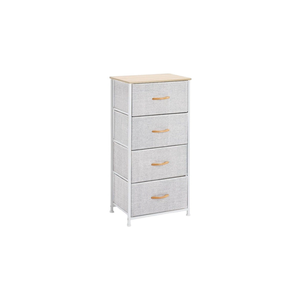 Chest of 4 Drawers Grey Of Fast shipping On sale