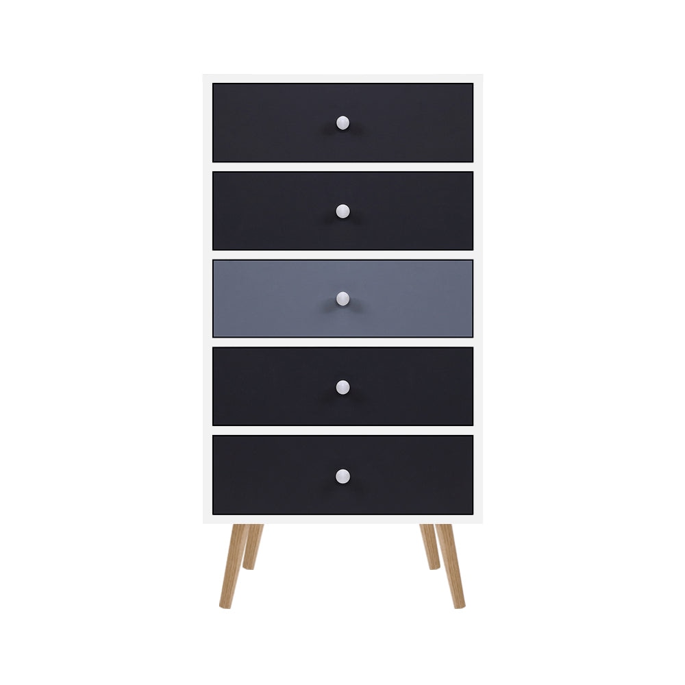 Chest of Drawers Dresser Table Tallboy Storage Cabinet Furniture Bedroom Of Fast shipping On sale