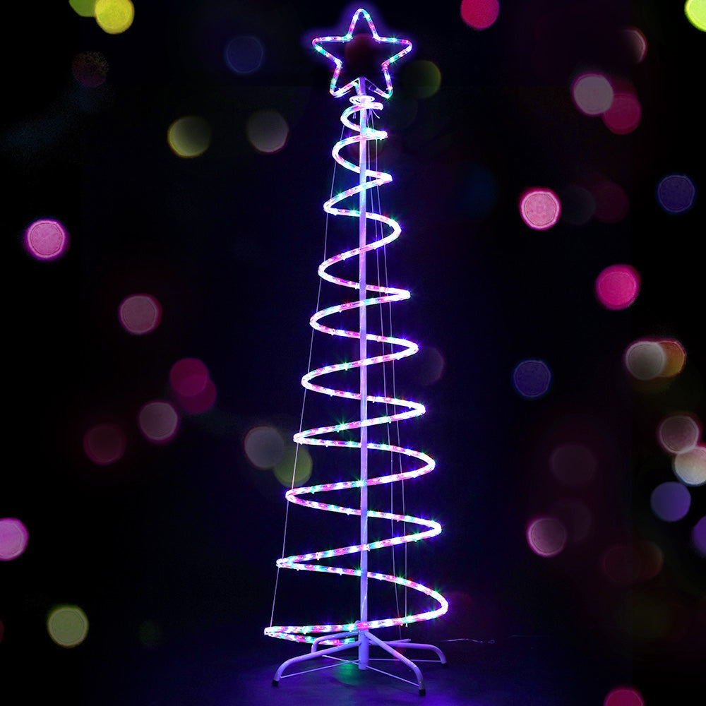 Christmas LED Motif Light 1.88M Tree Waterproof Colourful Fast shipping On sale