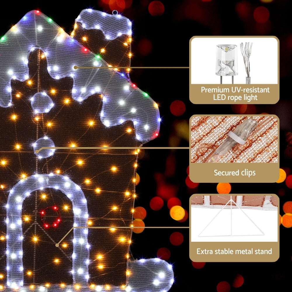 Christmas Lights Gingerbread Motif 330 LED Fairy Light Decoration Fast shipping On sale