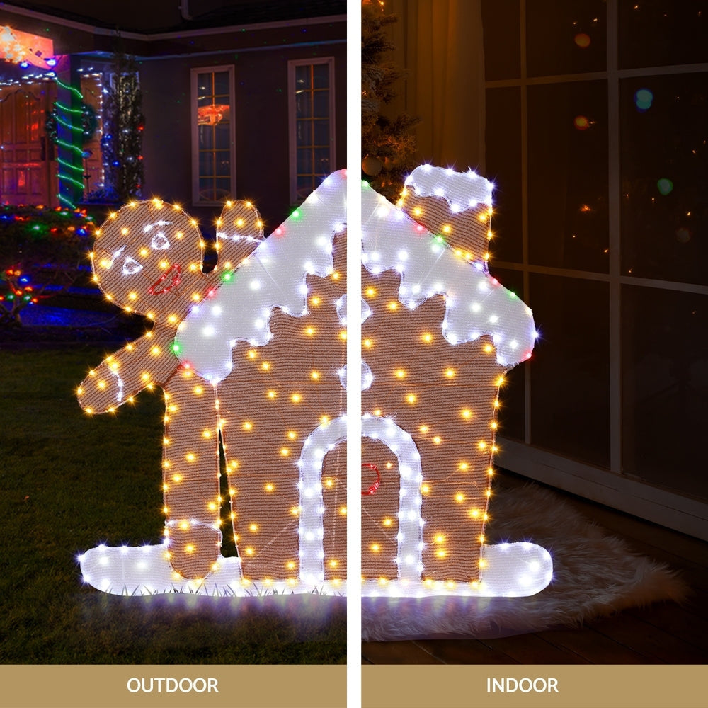 Christmas Lights Gingerbread Motif 330 LED Fairy Light Decoration Fast shipping On sale