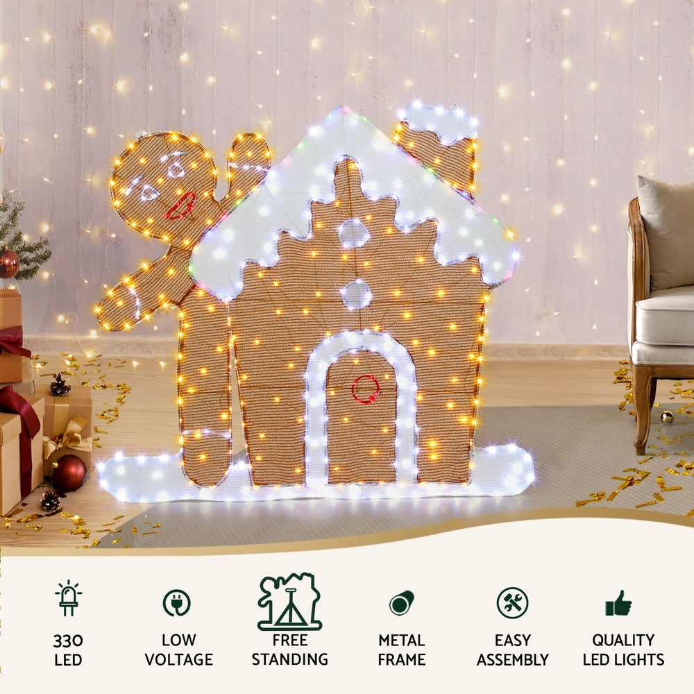 Christmas Lights Gingerbread Motif 330 LED Fairy Light Decoration Fast shipping On sale