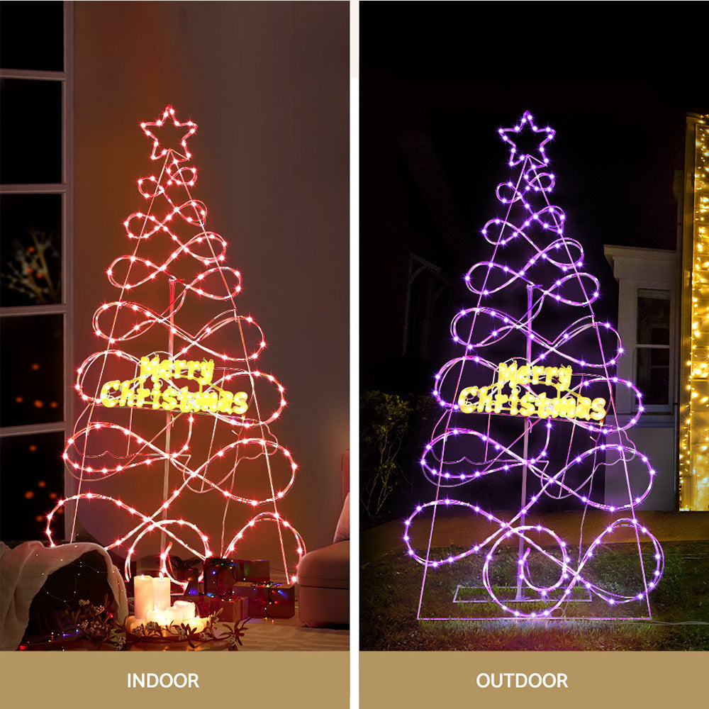 Christmas Tree 1.7m 230 RGB LED Motif Lights Xmas Trees Decoration Fast shipping On sale