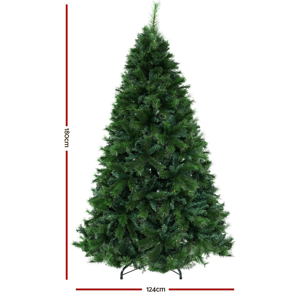 Christmas Tree 1.8M 6FT Xmas Decoration Green Home Decor 1024 Tips Fast shipping On sale