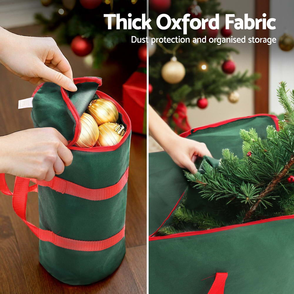 Christmas Tree Baubles Storage Bag Set Ornaments Container Box Fast shipping On sale